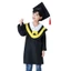 CATIYAHA 2 Cái / bộ Áo choàng tốt nghiệp cho trẻ em, Mẫu giáo có mũ tua rua Đồng phục đi học trẻ em, Chúc mừng tốt nghiệp Danh dự tốt nghiệp Áo choàng tốt nghiệp mẫu giáo dáng rộng