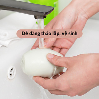 Cây Lăn Bụi Quần Áo Lăn Bụi Silicon Siêu Dính Cây Lăn Lông Mèo Mini Tái Sử Dụng CLB01 - NGÓI HOME