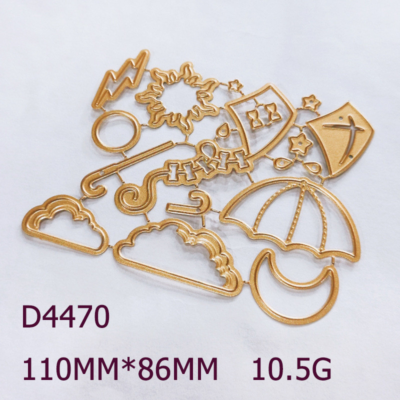 Cắt khuôn Cutting Dies Cửa sổ kim loại dập nổi Scrapbooking khắc mẫu