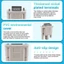 1.4M RS232 DB9 9 Pin Nam Sang VGA Video 15 Pin Nam Cáp Chuyển Đổi Màu Xám nhạt