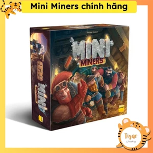Boardgame Mini Miners Chính Hãng Game Thợ Đào Vàng Tigar