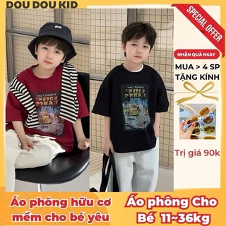 AP38 Áo Phông Cho Bé 11-36kg,Chất Cotton Hữu Cơ Mát Lịm Chính Phẩm