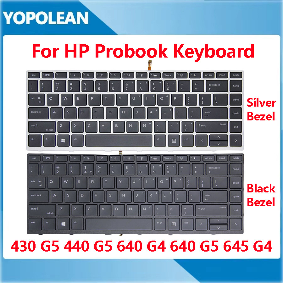 Tastiera Laptop HP Probook 640 G4 G5 645 G4 G5 &ndash; Layout Spagnolo Latino &ndash; Nuova Aperta Mai Usata