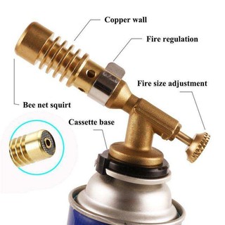 Đầu Khò Ga Flame Gun Cao Cấp - Đồng Nguyên Khối, 1300 Độ, Mồi Lửa Tự Động