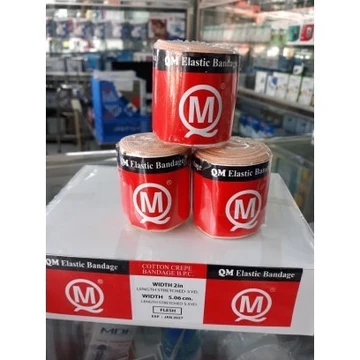 BĂNG THUN Y TẾ QUANG MẬU CÁC SIZE (MÀU DA)