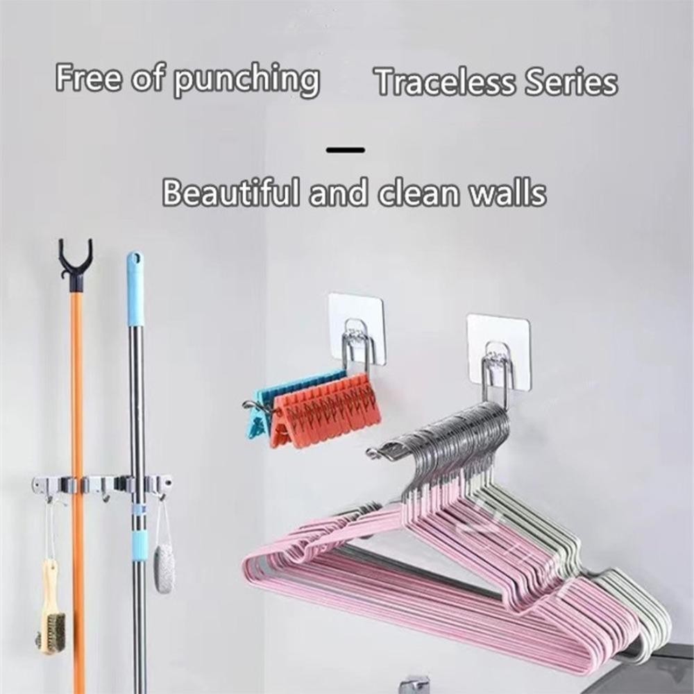 Giá phơi quần áo CHEESELY, Tiết kiệm không gian Móc treo bằng thép không gỉ, Thời trang Không đục lỗ Móc may có thể gập lại