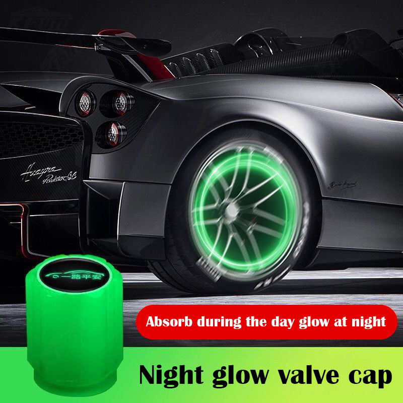 4 Suzuki Dạ Quang Lốp Van Mũ Huỳnh Quang Xe Máy Xe Đạp Phụ Kiện Trang Trí Thoáng Mát Hợp Thời Trang Lốp Xe Sửa Đổi Cho Swift Sport Xl7 Vitara Jimny S-cross Sx4 Presso