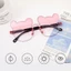 TOPTOOLCX Gấu Hoạt Hình, Kính Mát Trẻ Em Máy Tính Gradient, Tiệc Dễ Thương UV375 Gấu Nhỏ Trẻ Em Kính Chống Nắng Không Vành Cho Bé Trai Bé Gái