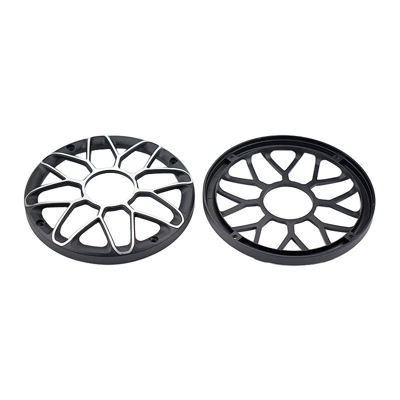 1 Chiếc 6.5 inch SubWoofer Loa Ô Tô Lưới Nướng Bao Da Nhôm Loa Lưới Loa Kim Loại Bảo Vệ Tự Làm