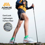 Aonijie E4204 Ba Lan leo núi có thể gập lại ngoài trời bằng sợi Carbon Chạy bộ xuyên quốc gia Ba Lan di động và bền bỉ — ảnh 1