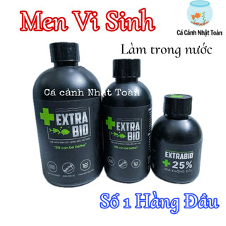 MEN VI SINH EXTRA BIO 125ML CAO CẤP CHO CÁC LOẠI CÁ CẢNH