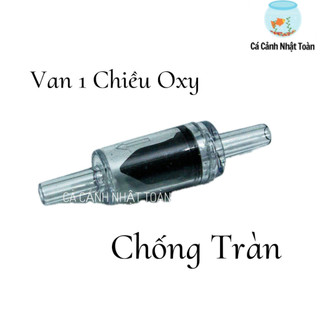 Van 1 Chiều (Ruột Đen) Chống Tràn Ngược Nước Cho Máy Tạo Oxy Bể Cá