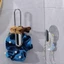 CATIYAHA 1 Cái Giá đỡ bảo quản tóc, Giá đỡ băng đô treo tường tự dính, Giá đỡ chống lỗ không đục lỗ Phụ kiện phòng tắm gia đình Phụ kiện tóc Móc lưu trữ