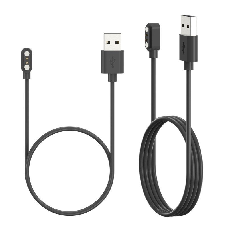 IOR Cáp Sạc USB Mạnh Dây Sạc Dây Màu Đen Cho Đồng Hồ Thông Minh COLMI P71 Sạc