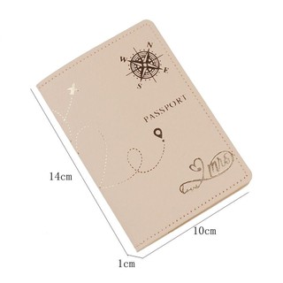 Túi đựng thẻ ID, Vỏ hộ chiếu nhiều thẻ chống nước, Hộp đựng hộ chiếu bằng da PU thời trang Unisex