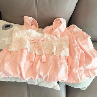Phong Cách Nhật Bản Phong Cách Ngọt Ngào Ren Sling Bộ Đồ Ngủ Tiannv Sinh Viên Homewear Phù Hợp Với Có Thể Mặc Bên Ngoài 6.8