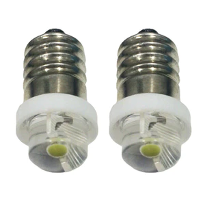 Tmoy 3 / 4.5 / 6V 0.5W Bóng Đèn Pin 6000K LED Trắng E10 Ổ Cắm Bóng Đèn Thay Thế Cho Đèn Pin TCM