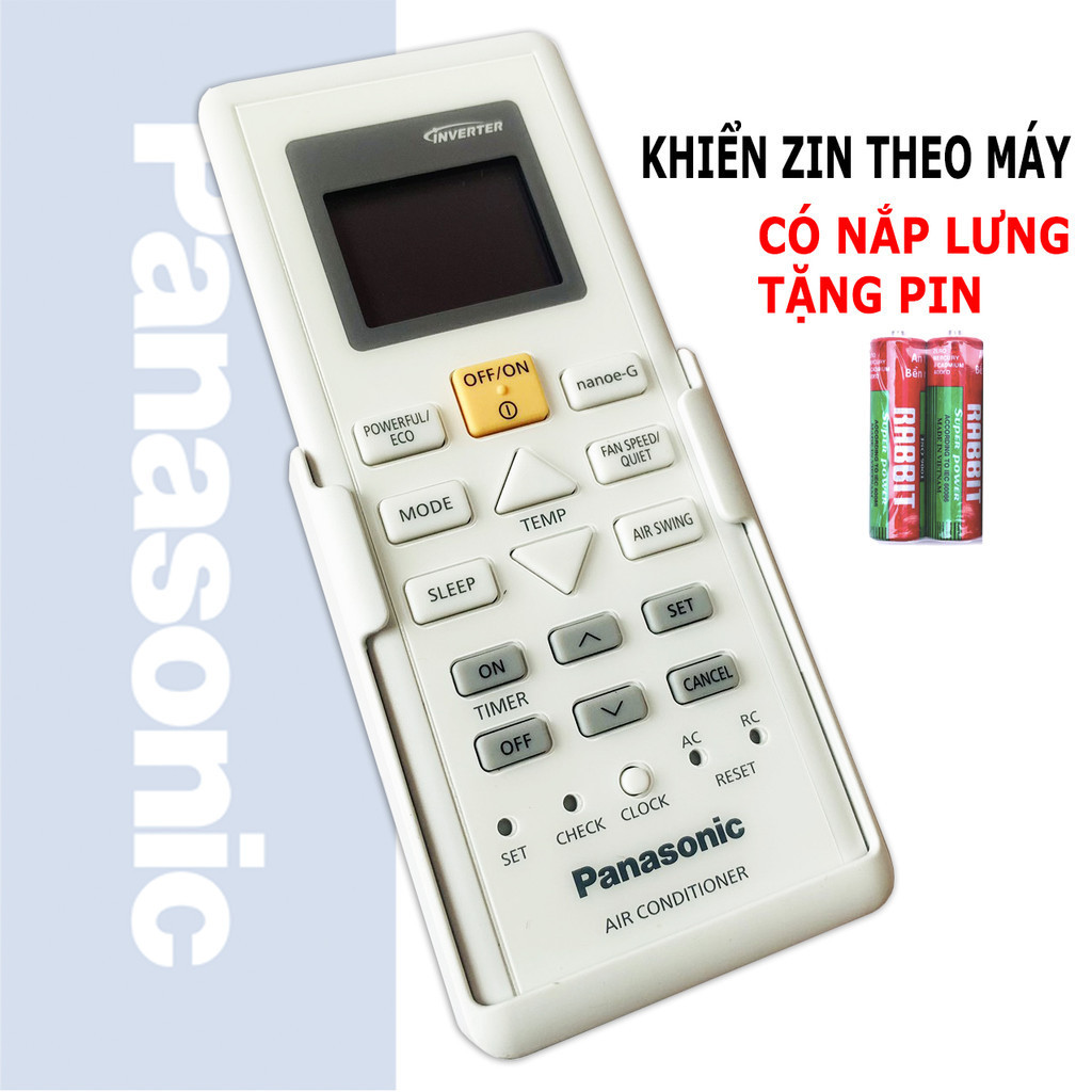 Điều khiển điều hòa PANASONIC Inverter dòng PUxUKH NxUKH hàng