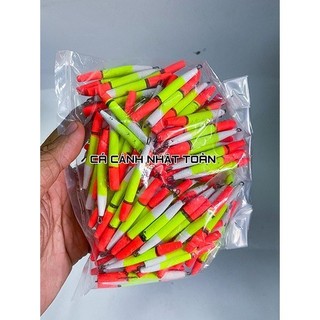 Phao mút 3 màu không lưỡi câu cá mini (5cm)