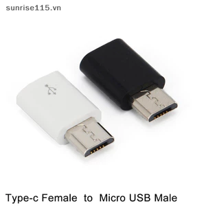 Đầu nối chuyển đổi chuyển đổi bộ chuyển đổi đầu đực sang Micro USB SSVN USB-C Type C.
