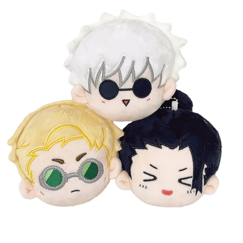 Jujutsu Kaisen Sang Trọng Móc Khóa Geto Suguru và Satoru Gojo Cosplay Sang Trọng Búp Bê Mặt Dây Chuyền Móc Khóa Phụ Kiện Móc Khóa Người Hâm Mộ