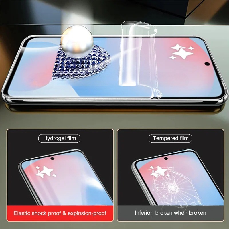 Không Có Gì CMF Điện Thoại 3a 2a 2 1 Pro Plus 3 Chiếc 1000D HD Trong Suốt Mềm Hydrogel Phim Chống Ánh Sáng Xanh Chống Cháy Nổ Bảo Vệ Màn Hình Điện Thoại