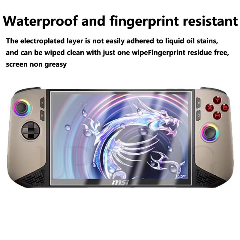 1 / 2 / 3 Kính Cường Lực Bảo Vệ Cho MSI Claw 8 AI + 2025 Phim Bảo Vệ Màn Hình Chống Trầy Xước Cho Móng Vuốt 8 AI + Phụ Kiện Kính