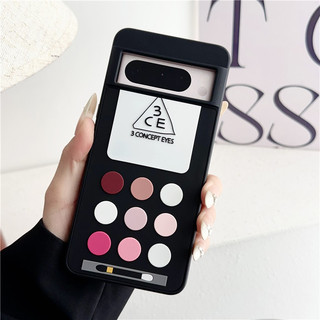 3D Silicone Máy Chơi Game Hình Trang Điểm Thiết Kế Ốp Lưng Điện Thoại Google Pixel 9 8 Pro Pixel 9proXL Gấp