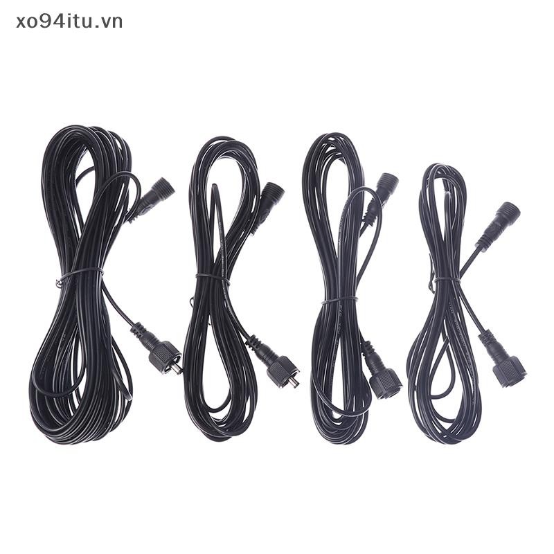 XOITU 5M 10M Tần Số Thấp Đa Năng Chống Mài Mòn Di Động Đèn Năng Lượng Mặt Trời Chống Thấm Nước Dây Nối Dài Cáp VN
