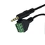 WU 3 5mm Nam Jack Sang Xanh Vít Thiết Bị Đầu Cuối Âm Thanh Cáp Chuyển Đổi 3 5mm Vít Thiết Bị Đầu Cuối Adapter Cáp Cho Thiết Bị Di Động