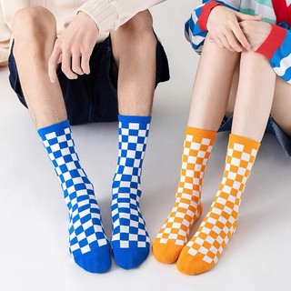 Tất Vớ Cotton Cổ Cao Nam Nữ Phong Cách Thể Thao Hiphop HaminStore