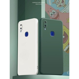 Thời trang mới Vivo V9 Y95 V11i V11 Pro Y93 S1 Khung cản vuông mỏng Vỏ silicon TPU mềm có dây đeo cổ tay