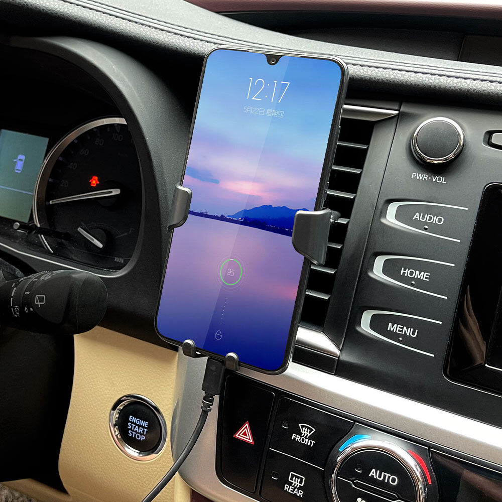Trọng Lực Xe Di Động Điện Thoại Thông Hơi Giá Đỡ Cho Xe Toyota Yaris VIOS Tràng Hoa Viêm Camry Prius Wigo Avanza Innova Fortuner Rush RAV4 Phụ Kiện Xe Hơi