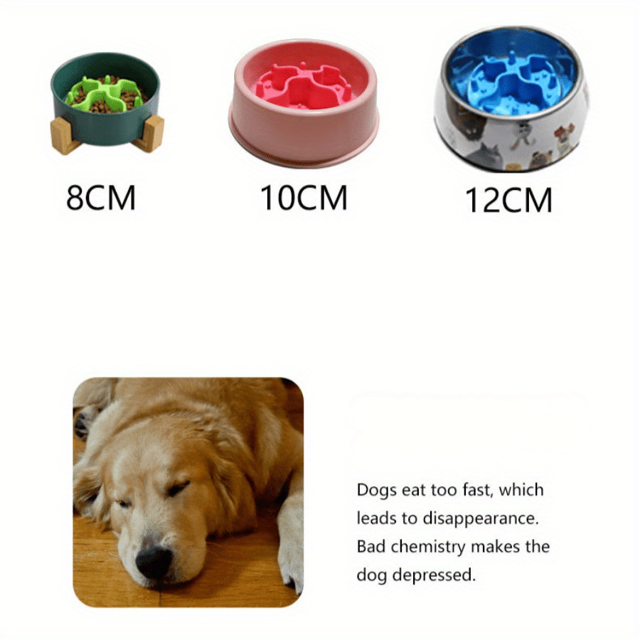 Khay nạp tốc độ cho chó, Khay nạp chậm bằng silicon cho chó, mèo, chó con, thú cưng có cốc hút mạnh cho bát cho chó Thức ăn chậm