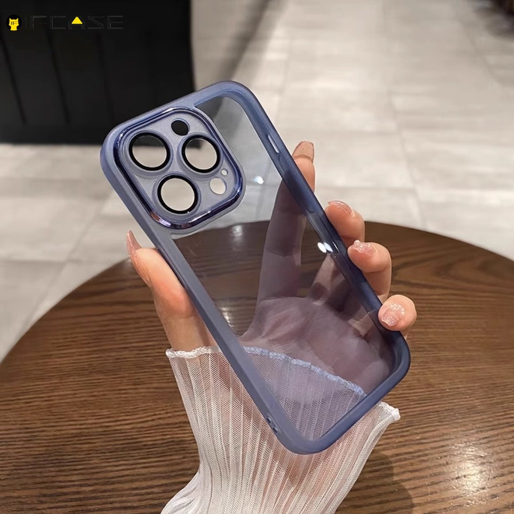 Dành Cho Xiaomi 14 Civi 4 Pro 3 2 Mix 4 Xiaomi14Civi Vỏ Điện Thoại Có Ống Kính Máy Ảnh Phim Bảo Vệ Matte Business Đơn Giản Trong Suốt Trong Suốt Màu Trơn Vỏ Mềm Ốp Lưng