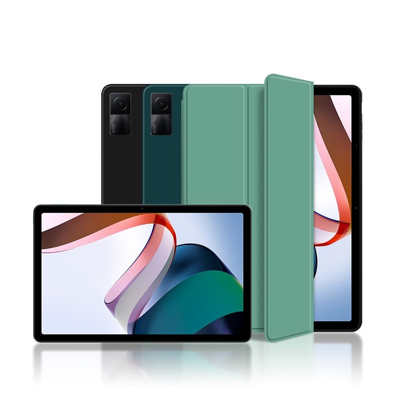 Ốp lưng Redmi Pad SE 11 "Inch / Redmi Pad 10.6" Vỏ máy tính bảng gấp ba với hộp đựng từ tính tự động ngủ và đánh thức