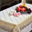 SANCHENGBY13 [Bộ sưu tập 17.000 người] Khăn trải bàn PVC phong cách châu Âu tinh tế Chống bỏng Chống nước Thảm trải bàn cà phê họa tiết hoa hình học không cần rửa cho phòng khách