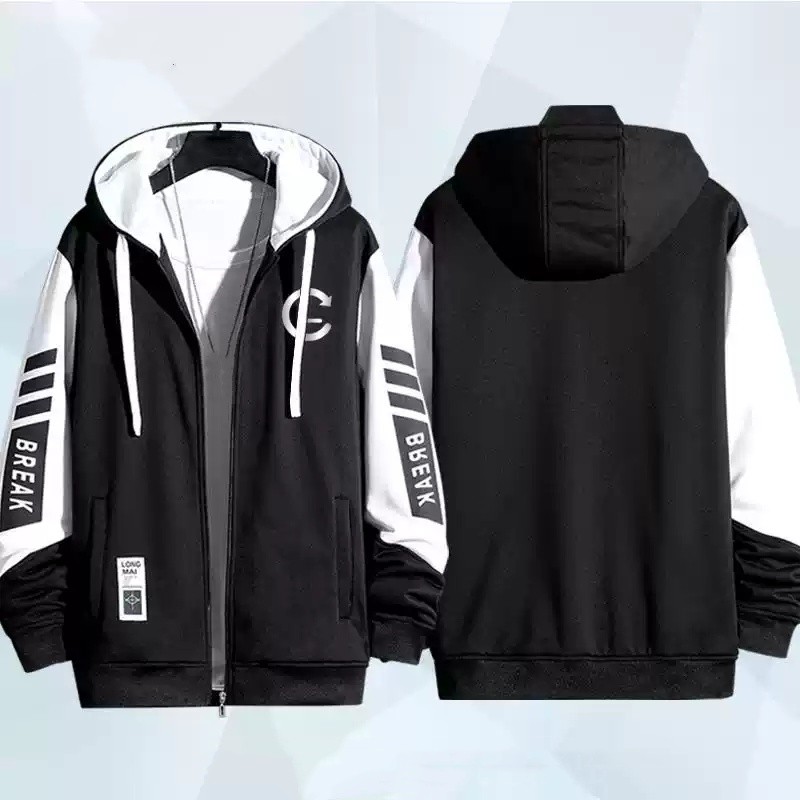 Gn Link Click anime Dây Kéo Áo Khoác Charles Cheng Xiaoshi Lucas Lu Guang Áo Khoác Unisex Top NG