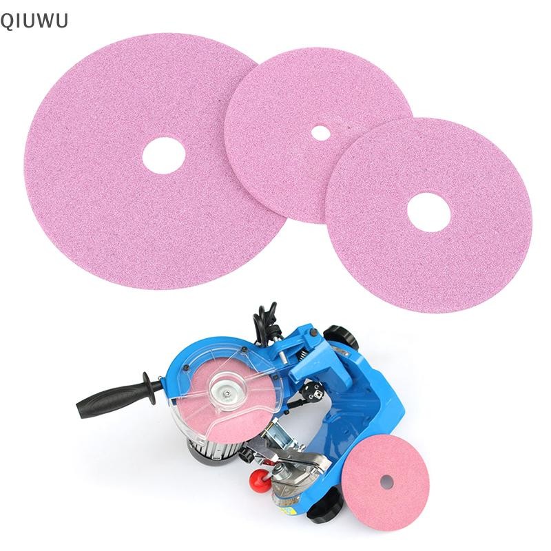 Máy mài cưa xích điện QIUWU Bánh mài và răng cưa xích đánh bóng.