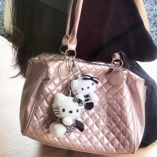 Túi Tote HelloKitty thời trang cổ điển Túi đeo vai cô gái ngọt ngào dễ thương