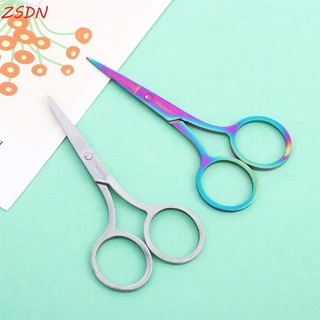 Zsdn Mũi Nhọn Lông Mày Kéo Thời Trang Nhỏ Di Động Thép Không Gỉ Cắt Móng Tay Cắt Tóc Mũi