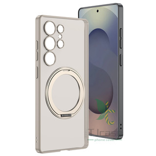 Vỏ bọc khung xoay mờ mỏng cho Samsung Galaxy S25 Ultra thân thiện với da