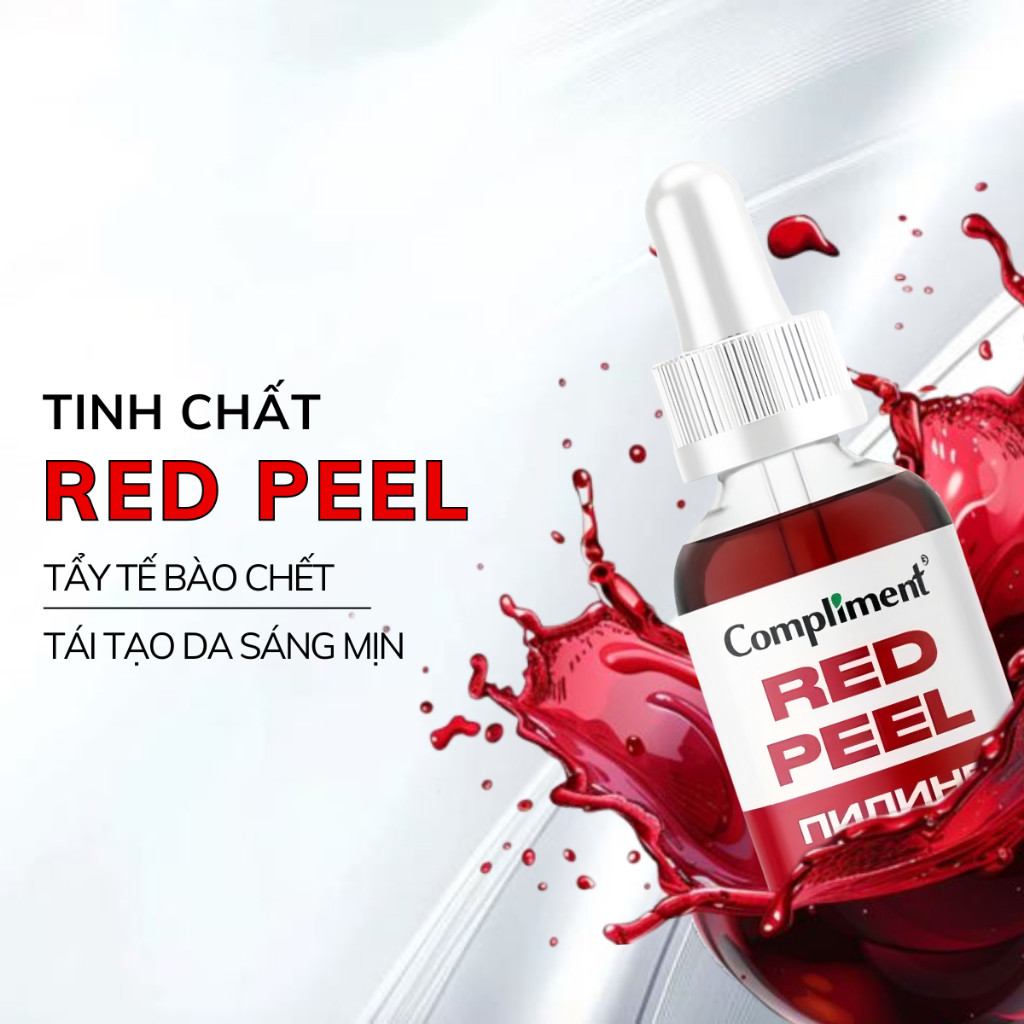 Ảnh Serum Compliment AHA 30% BHA 2%, Tẩy Tế Bào Chết Làm Sạch Sâu, Tái Tạo Da, Giảm Dầu Mụn 27ml 3