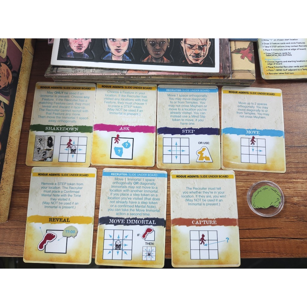 Boardgame Mind MGMT + 2 bản mở rộng - Truy tìm điệp viên bản Trung Tigar