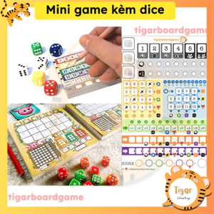 Mini Boardgame xí ngầu