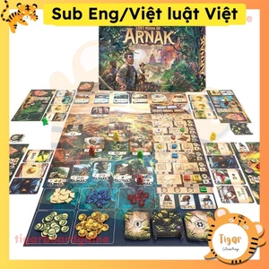 Boardgame Lost Ruin of Arnak bản TQ có sub Anh/Việt Tigarboardgame