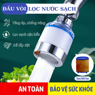 Bộ lọc nước Myd.23 tại vòi xoay 360°, tăng áp, lọc sạch, lắp dễ, hợp mọi loại vòi