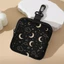 Ví đựng tiền xu DUSKGLOW, Ví in hình Tiger Leopard chống nước, Túi đựng tai nghe đa chức năng Mini