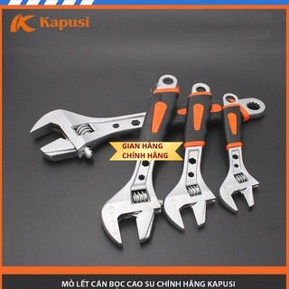 Mỏ lết Kapusi Nhật Bản bọc cao su bảo hành 12 tháng Kouritsu