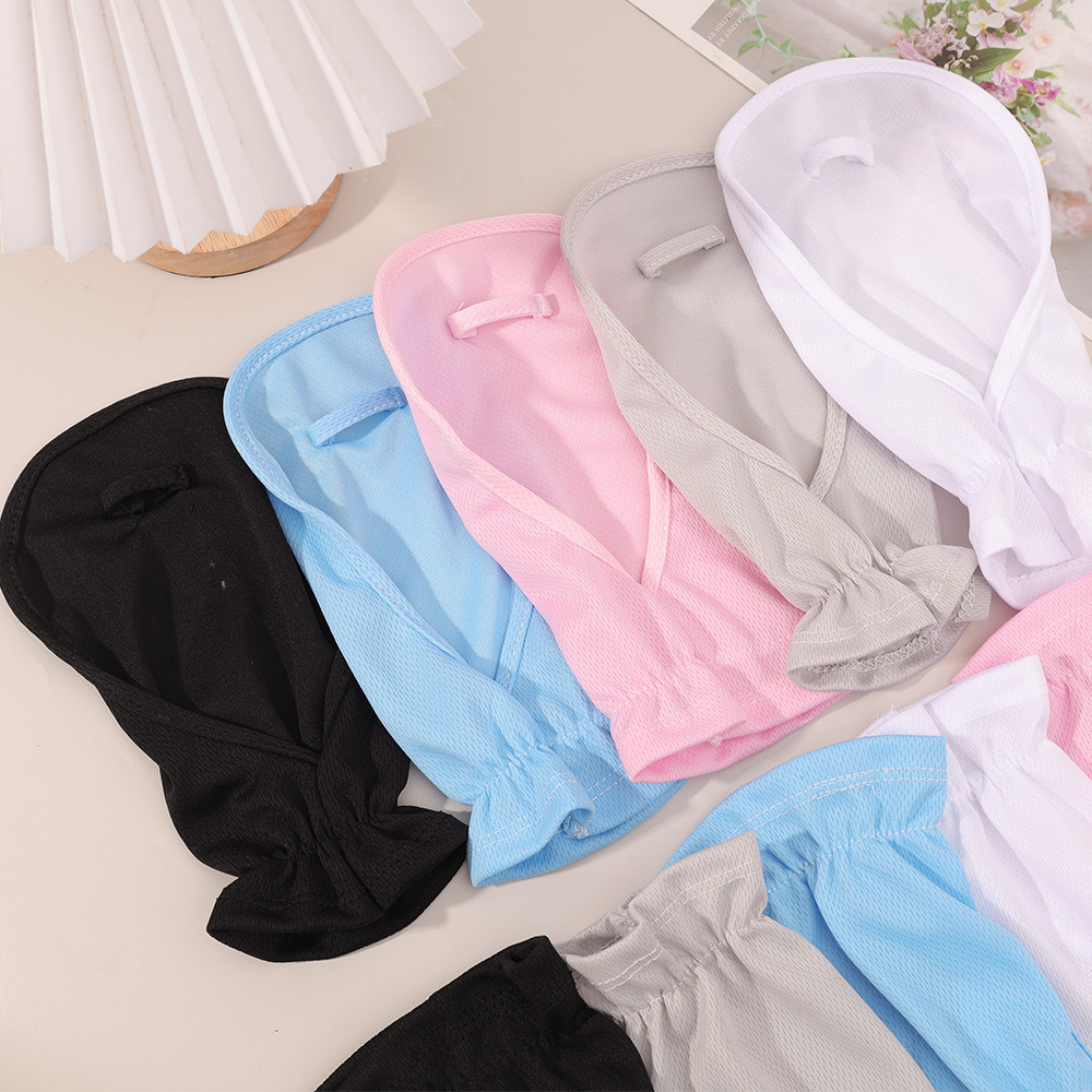 Găng Tay Chống Nắng Ice Silk - Găng Tay Mở Ngón Tay Đi Xe Đạp Ngoài Trời Cho Nữ - Găng Tay Che Nắng Chống Tia UV - Xuân Hè Phong Cách Mỏng, Chống Trơn Trượt, Thoáng Khí, Khô Nhanh Bảo Vệ Cổ Tay